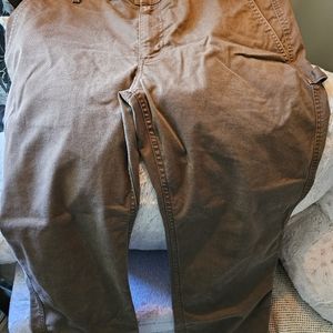 38x30 Men's 40 Grit Flex Twill Slim Fit Khaki Pants